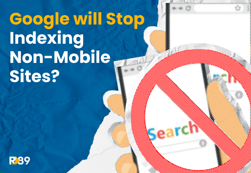 Google not indexing non-mobile sites