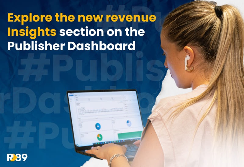 Nuova sezione "Revenue Insights" della Dashboard Editore